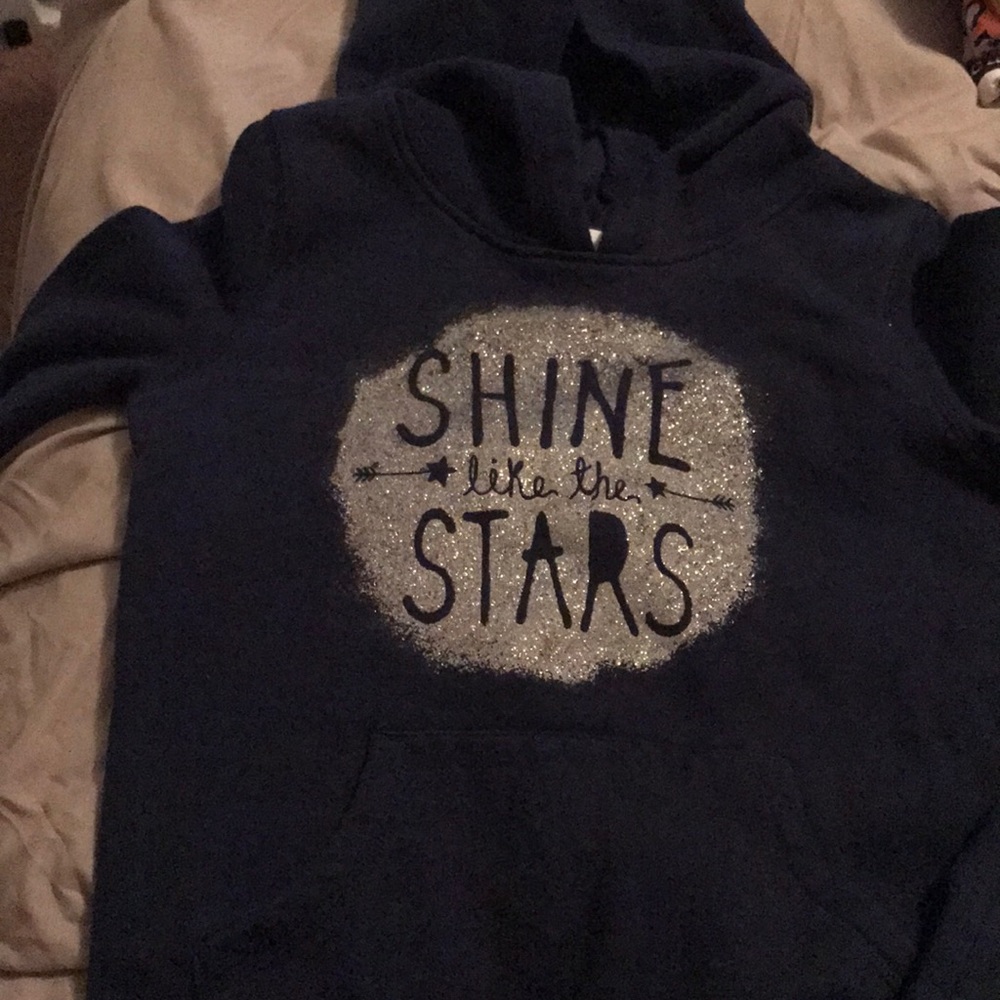 a hoodie